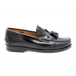 men's dress loafers black