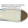 Herren Bootsschuhe Leder Segelschuhe blau Echtleder Mokassin Goodyear Rahmengenäht deckschuhe Casual 605 2020