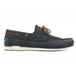 Herren Bootsschuhe Leder Mokassin navy blau Nubuk Segelschuhe Goodyear Rahmengenäht Casual 605 2020