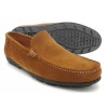 Men's moccasins brown suede leather sneaker shoes Goodyear welted Latino Marttely