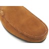 Men's moccasins brown suede leather sneaker shoes Goodyear welted Latino Marttely