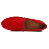 Men's moccasins red leather suede sneakers slip-on shoes Goodyear welted loafers latino marttely spain